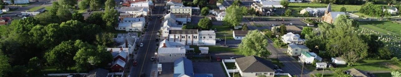 View of the Town from overhead